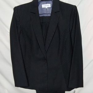 Navy Wall Street suit